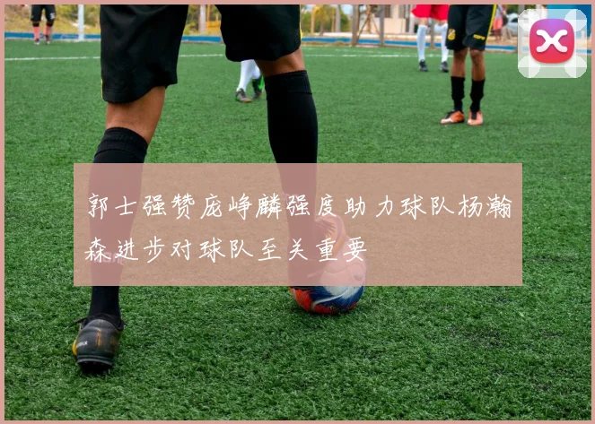 郭士强赞庞峥麟强度助力球队杨瀚森进步对球队至关重要