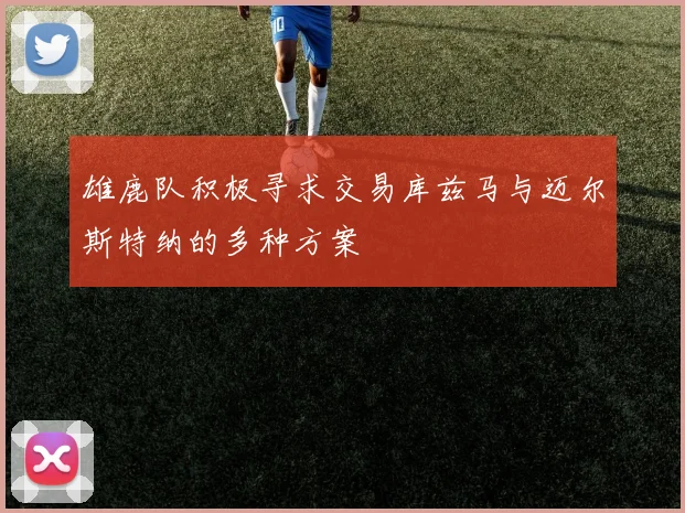雄鹿队积极寻求交易库兹马与迈尔斯特纳的多种方案