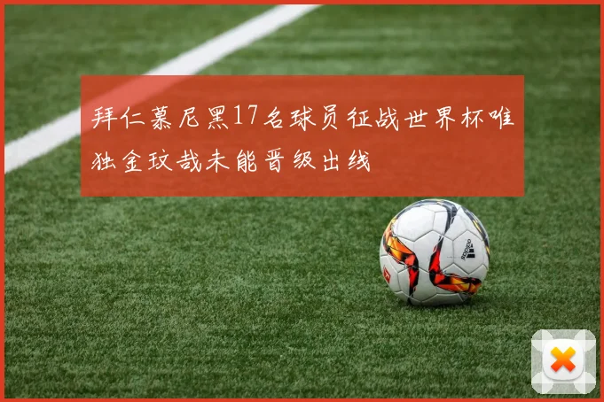 拜仁慕尼黑17名球员征战世界杯唯独金玟哉未能晋级出线