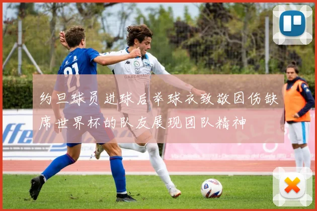 约旦球员进球后举球衣致敬因伤缺席世界杯的队友展现团队精神